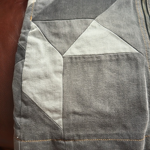 🔥🔥🔥NEW Isabel Marant Etoile Patchwork Denim Mini Skirt - Picture 5 of 10